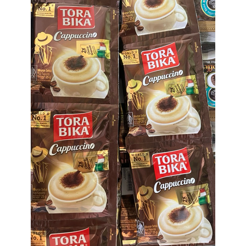 

Kopi Tora Bika Cappucino/25g/10sachet