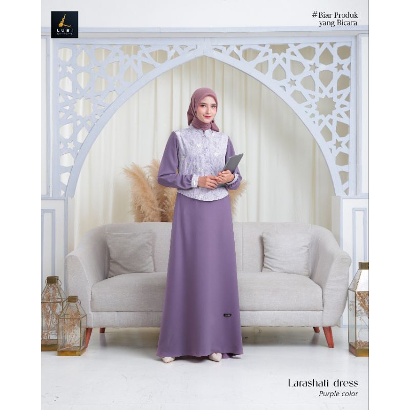 LARAS HATI Gamis LUBI Busana Muslim Syari