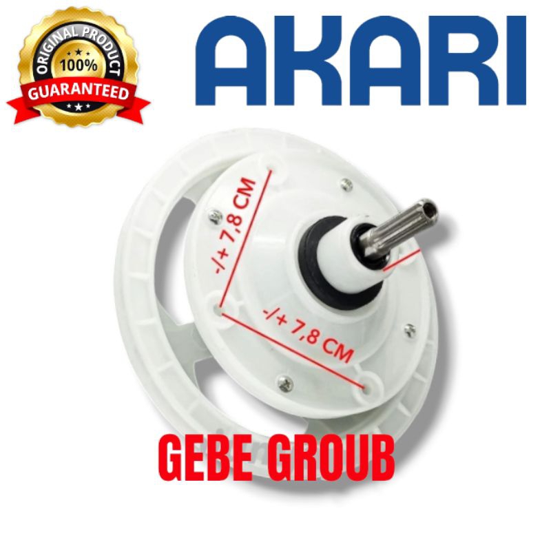 GEARBOX GERBOK GIRBOK MESIN CUCI AKARI 2 TABUNG AWM-125SK AWM-88SK -125SK