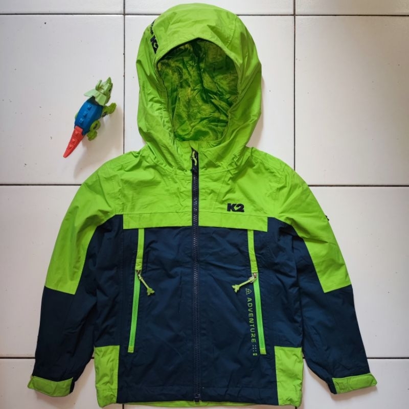 Jaket Outdoor Anak K2 AQUAVENT Original 100% Second Preloved Branded Hiking Camping Kemah Gunung Jas