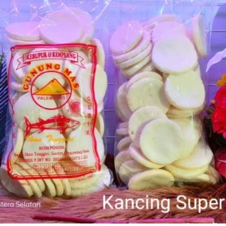 

Kemplang Kancing Super Asli Palembang 250 gr