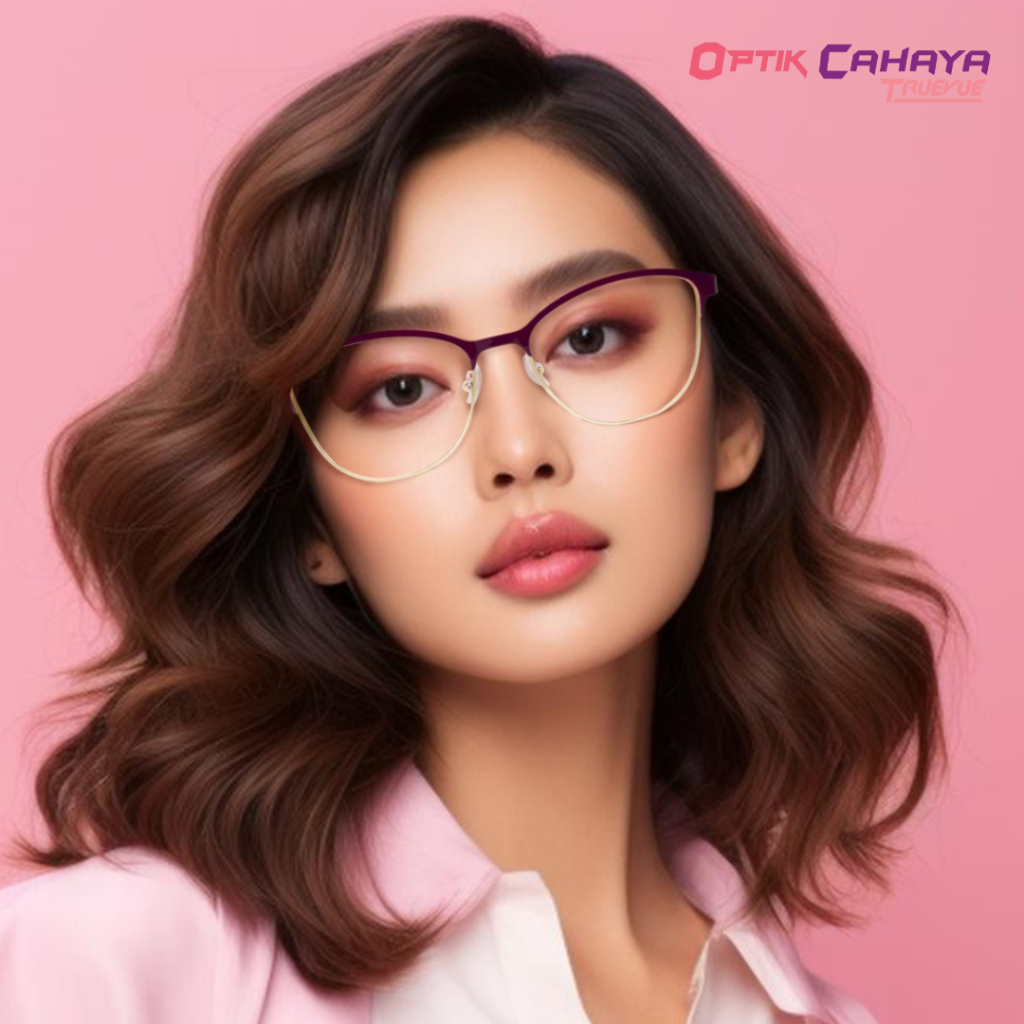 Frame Cat Eye CALLISTA YJ6619 / Frame Kacamata Wanita / Frame kotak