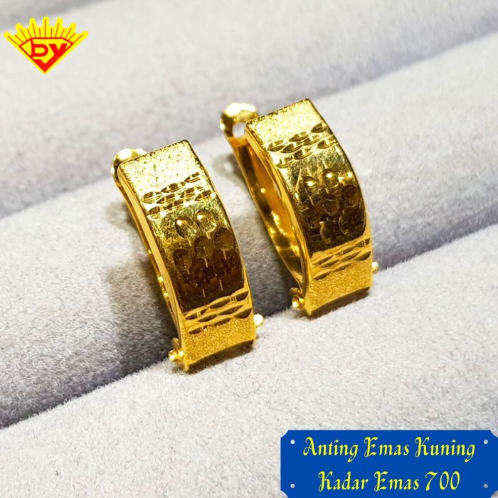 Anting Emas Kadar Emas 700