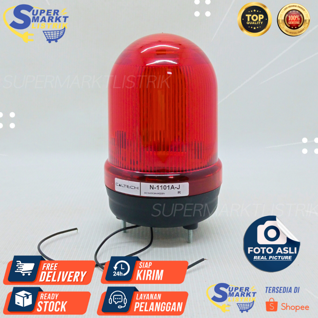 WARNING LED WARNA KUNING CALTECH N-1101A-J