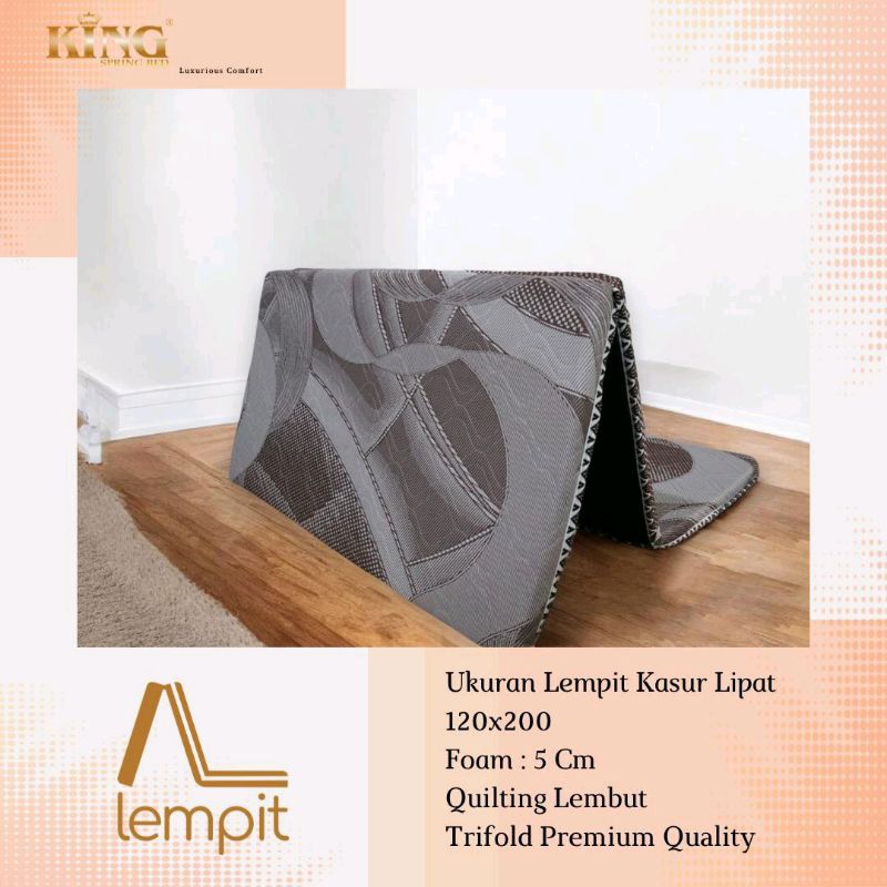 kasur lipat lantai, kasur lipat 90x200, kasur lipat 120x200
