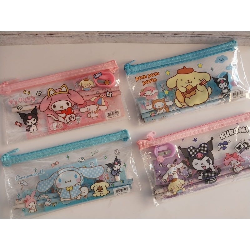 

Set Alat Tulis Anak Sanrio/Set Alat Tulis sanrio Pouch Kecil/Set Alat Tulis Sanrio/Set Atk Anak Sanrio/Set Atk Pouch Sanrio/Paket Atk Anak Sanrio