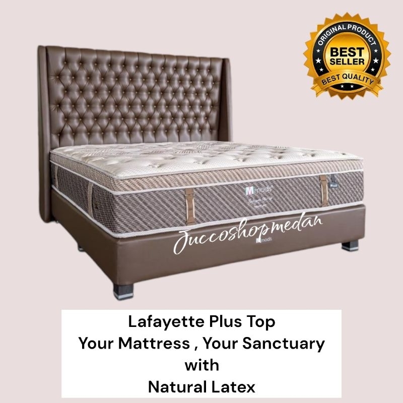 [ Jucco ] Springbed Modis Lafayette Plus Top 180x200 - Matras Modis Latex Lafayette Murah - Springbe