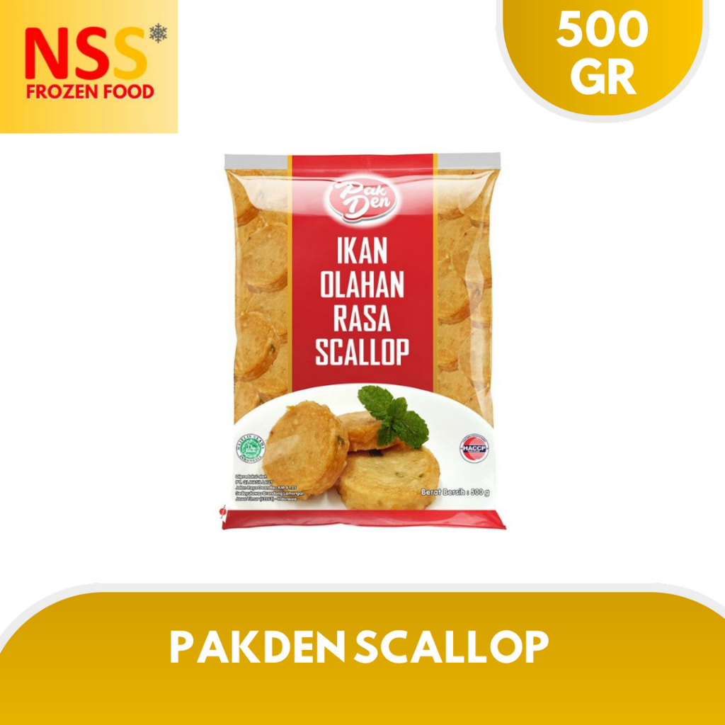 

PAK DEN SCALLOP 500 GR