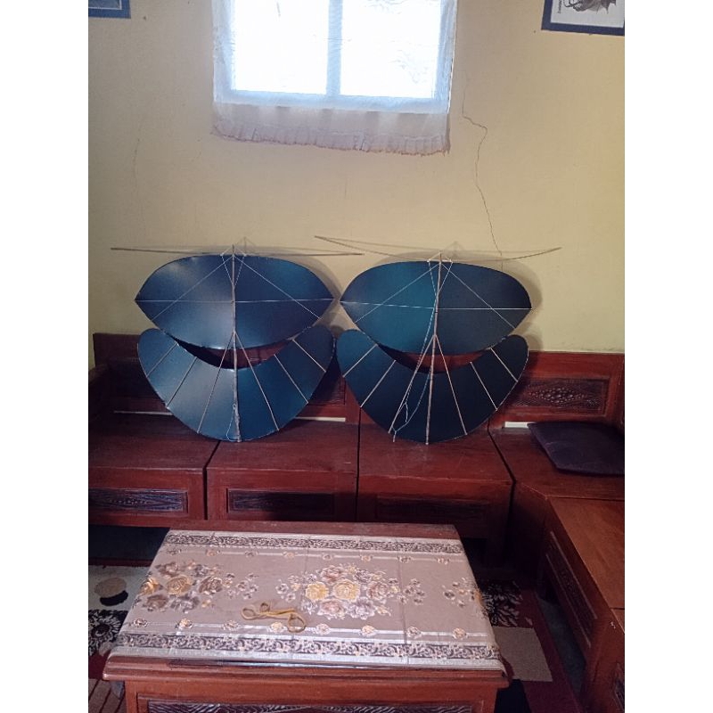 Layang-layang babon anggrem dan pegon ceper 1meter