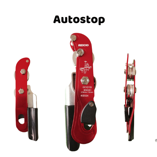 Auto Stop Climbing Descender Reicio
