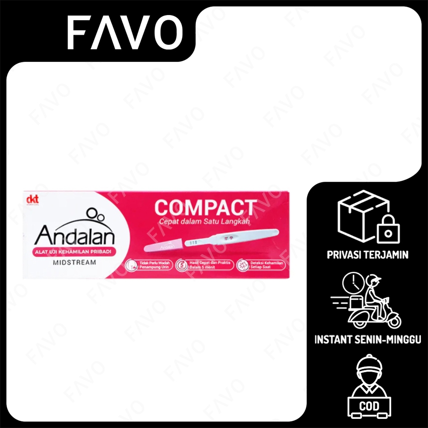 Test Pack Kehamilan - Andalan Pregnancy Test Midstream