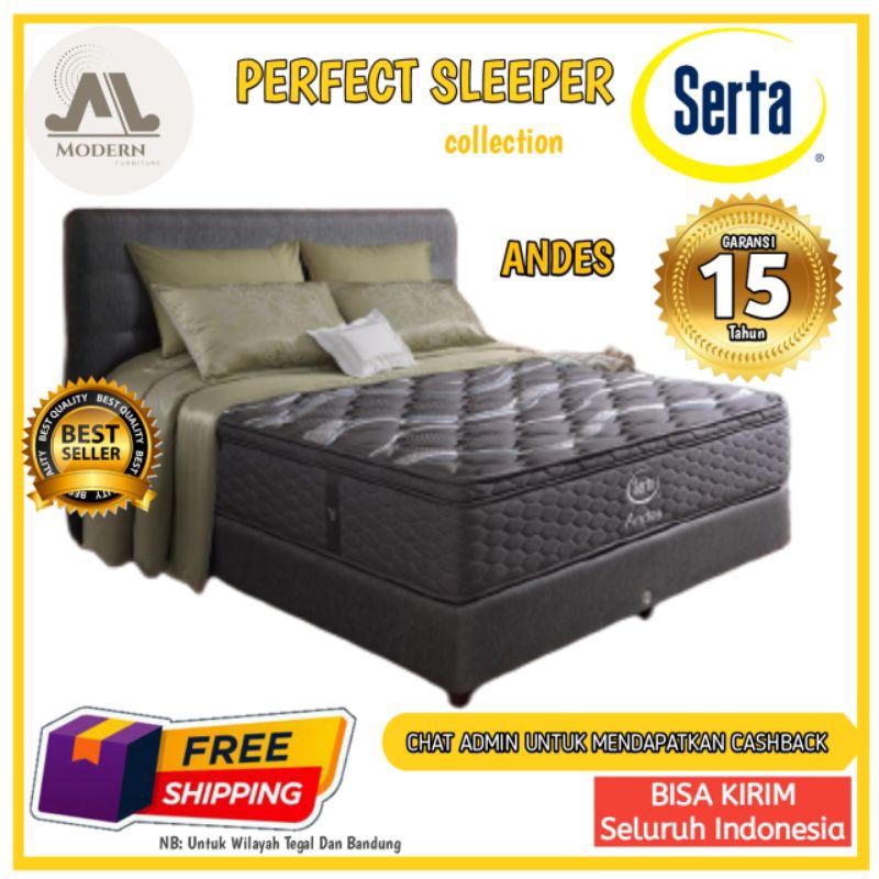 PROMO Springbed Serta Andes (Kasur Saja)