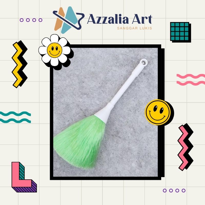 

Sulak Pembersih Krayon Kuas Pembersih Crayon Kemoceng Mini Hijau