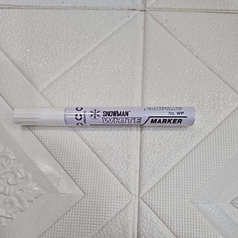 

SPIDOL SNOWMAN WHITE PAINT MARKER / SPIDOL SNOWMAN PUTIH