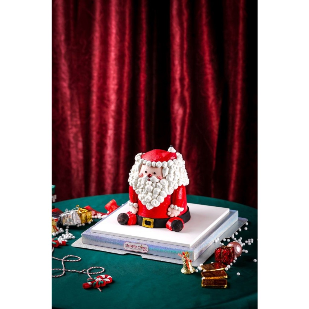 

3D Cake Santa//Natal/Hampers/Christmas/Natal 2024