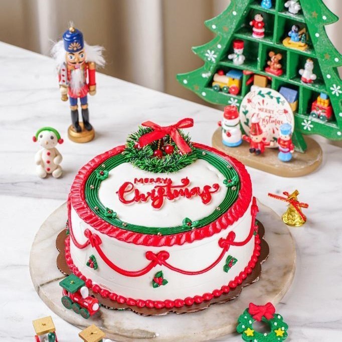

Vintage Xmas Cake/Natal/Hampers/Christmas/Natal 2024