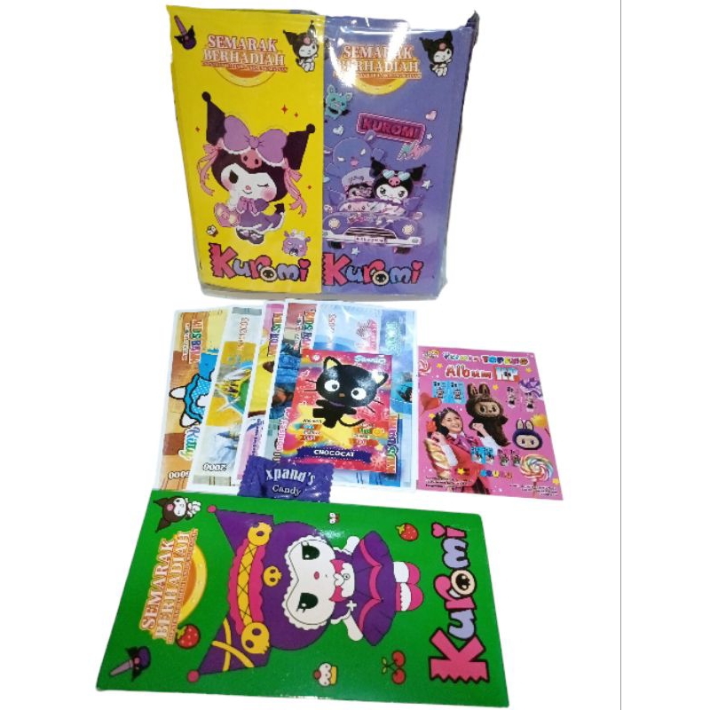 

20 Pcs AMPLOP KUROMI Berhadiah