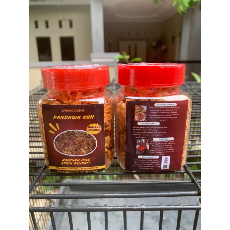 

BAWANG GORENG TANPA CAMPURAN KOL - UBI - WORTEL - GURIH RENYAH DAN NAGIH (BAWANG GORENG PANDAWA KUN) Bawang Goreng Brebes - Bawang Goreng Premium - Bawang Goreng Original