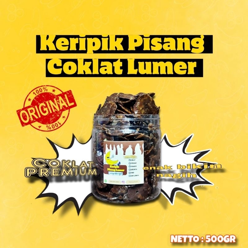 

[Toples] Keripik Pisang Lumer 250gr | 500gr