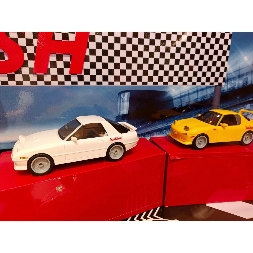 Mainan Brick Cada Initial-D Mazda RX-7 Original