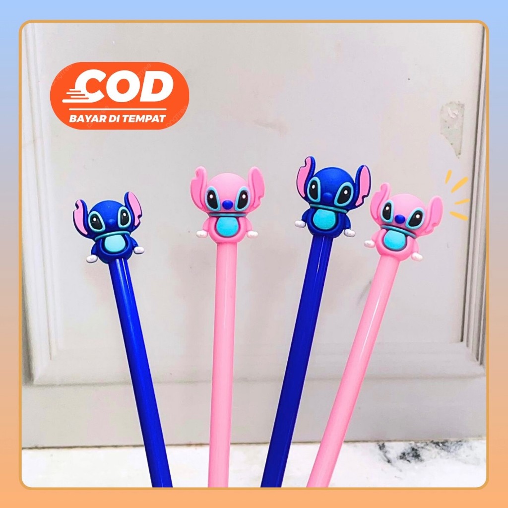 

PULPEN GEL STITCH BIRU PINK PGK-1549 LILO AND STITCH PEN PENA BOLPEN BOLPOIN LUCU ANAK ALAT TULIS KANTOR SEKOLAH MURAH TERMURAH COD