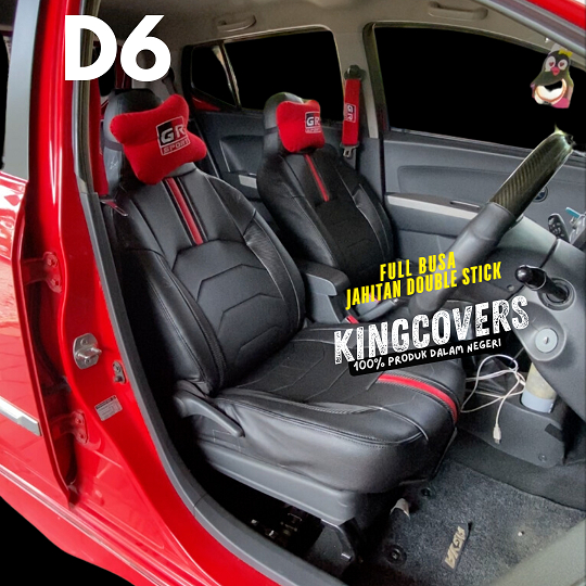 SARUNG JOK MOBIL CALYA/SIGRA 3 BARIS BAHAN AP FORCE CHEROKEE MEDIUM QUALITY