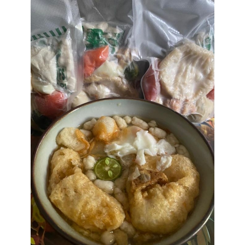 

Baso Aci isi ayam pedas dan daging
