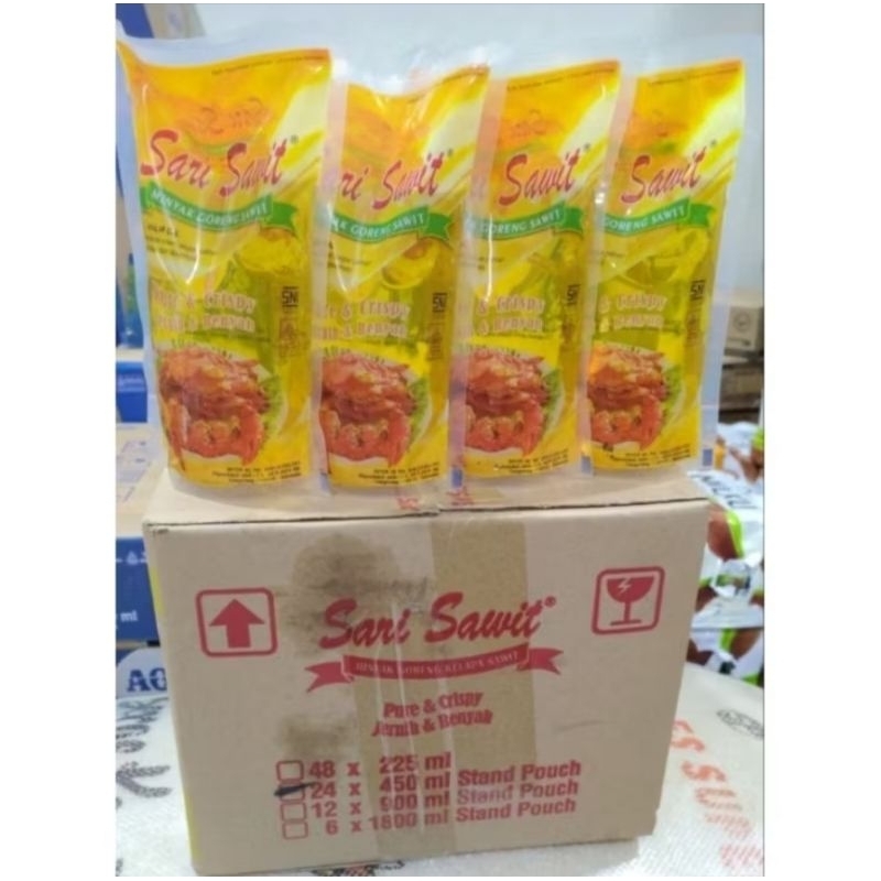 

Minyak Goreng Sari Sawit Eceran 450ml 900ml 1800ml