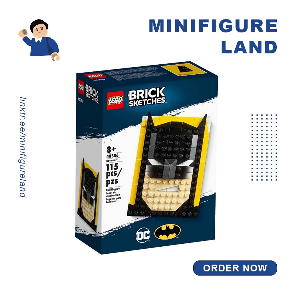 Lego Brick Sketches - Batman - 40386