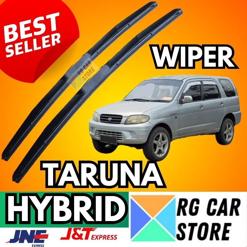 Wiper Kaca Mobil Daihatsu Taruna Model Wiper Hybrid Merek Carall Original