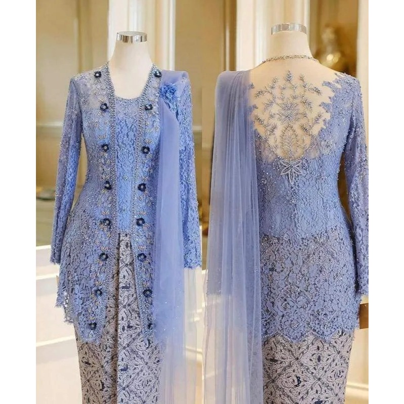 Selendang Sayap Pundak Kebaya Wisuda Terlaris Slendang Tile Selendang Kebaya Tille Polos