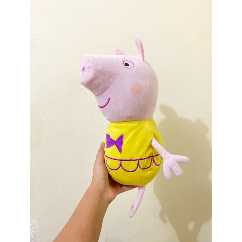 Boneka Karakter Peppa Pig Lucu size 32cm Original / Boneka Peppa Pig / Boneka Peppa Pig Original