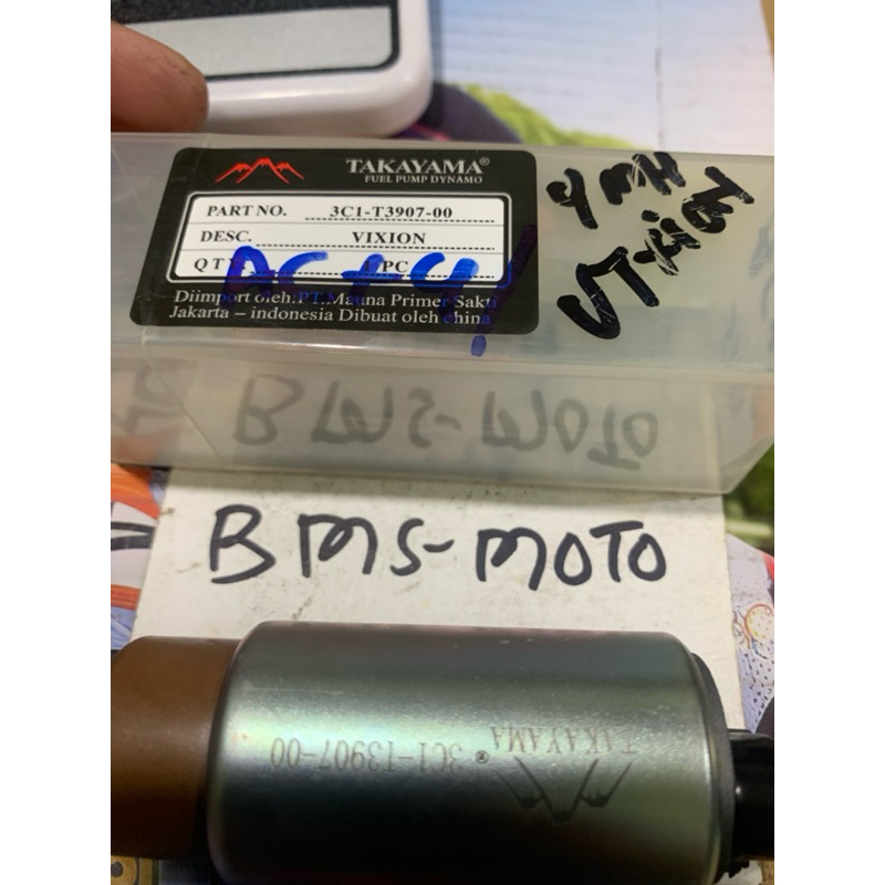 Takayama Dinamo Pompa Bensin Rotack Rotak Rotax vixion kode part 3c1-T3907-00)