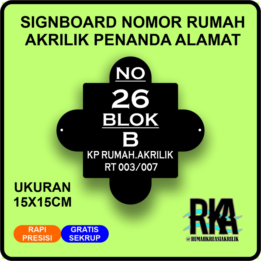 

NOMOR RUMAH AKRILIK AESTHETIC SIGNBOARD RUMAH AKRILIK PAPAN ALAMAT RUMAH ACRYLIC