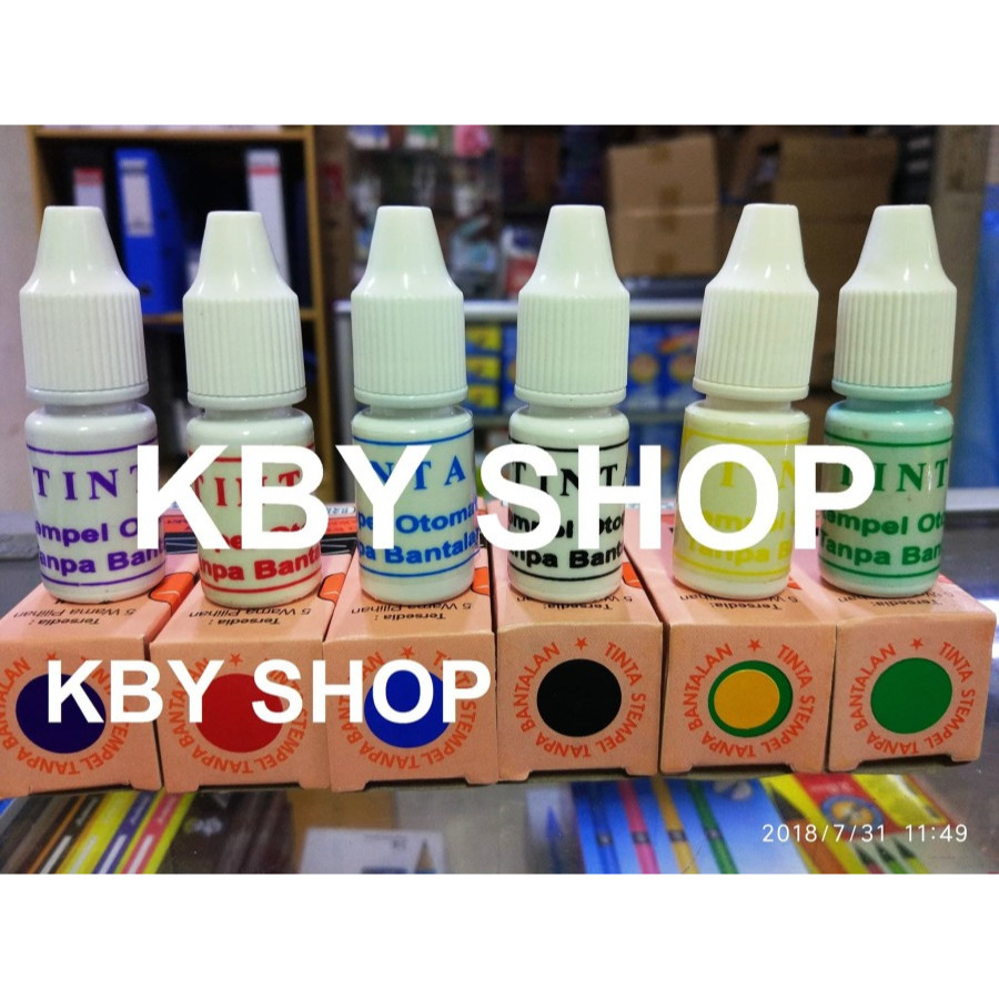 

TINTA MANIS / TINTA STEMPEL OTOMATIS TANPA BANTALAN