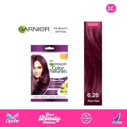 GARNIER (PLUM RED 6.26) Ultra Color Naturals Sachet
