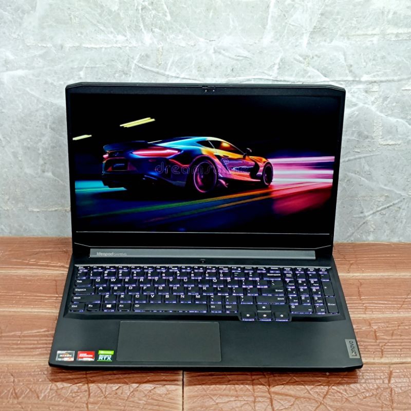 Laptop Lenovo Ideapad GAMING 3 15ACH6 AMD RYZEN 7-5800H RAM 16GB SSD 512GB RTX 3050