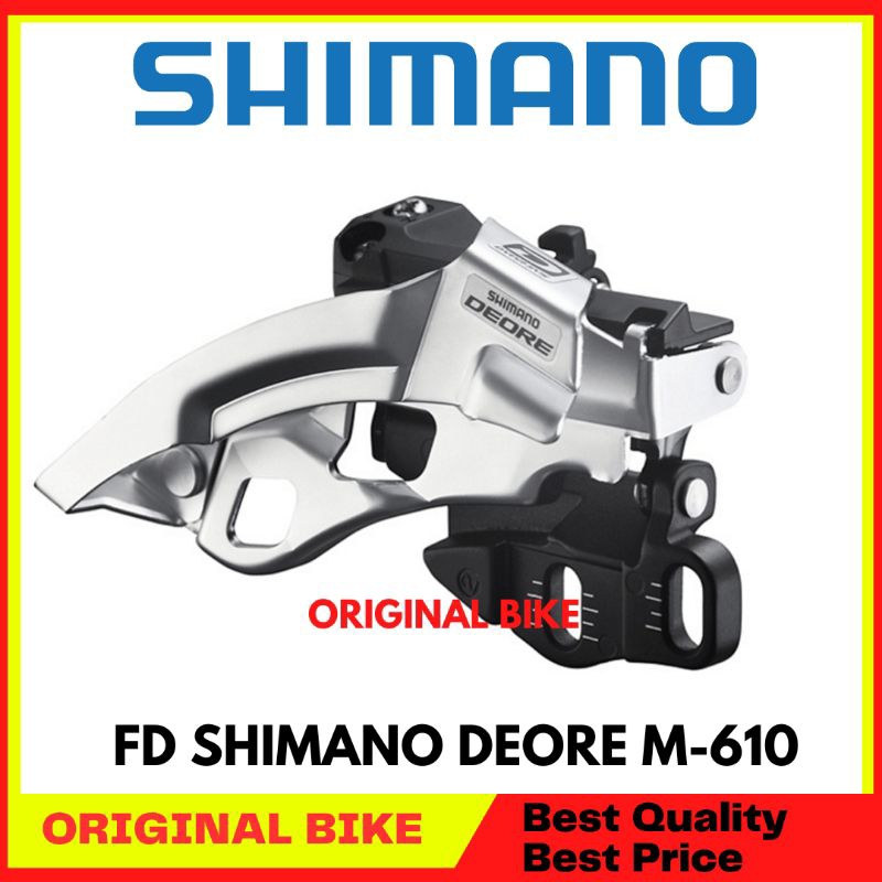 Front Derailleur FD Shimano DEORE M-610 E-Type 2 Speed