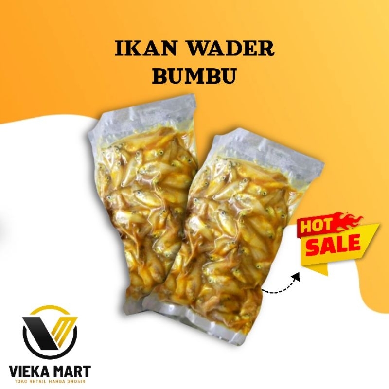 Ikan Wader Frozen Sudah Ada Bumbu / Ikan Wader Siap Masak