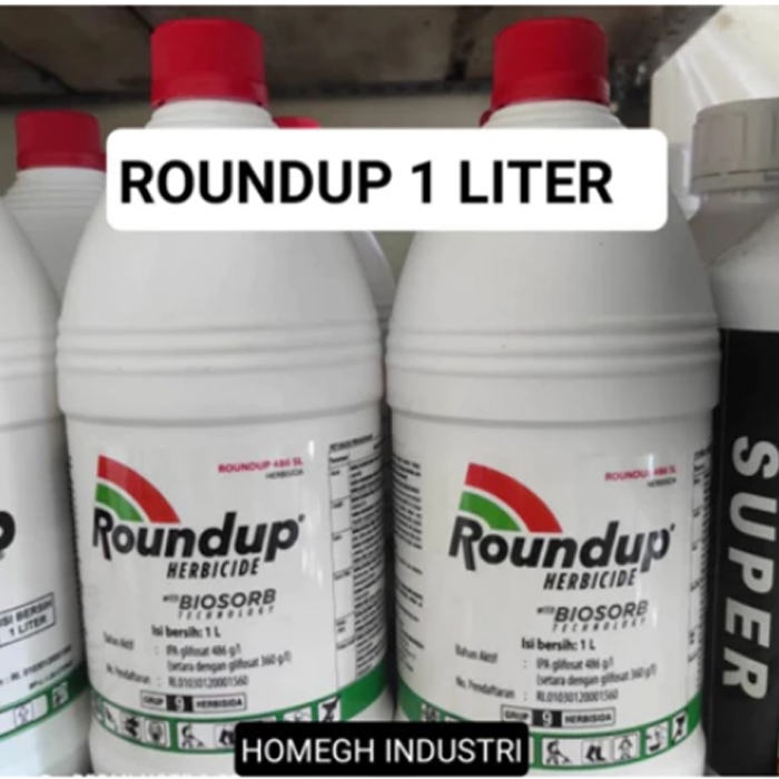 Roundup Pembasmi Rumput 1 Liter / ROUNDUP BIOSORB 486SL / racun rumput / roundup 1kg / roundup herbi