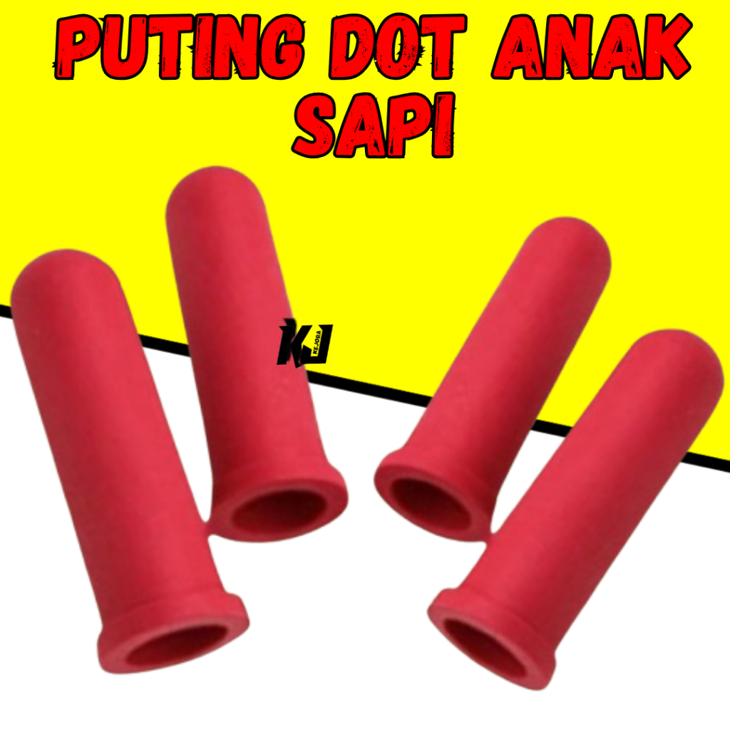 Puting Dot Pedet Anak Sapi Dot Puting Dot Merah Anak Sapi kerbau Kuda Kambing Tebal