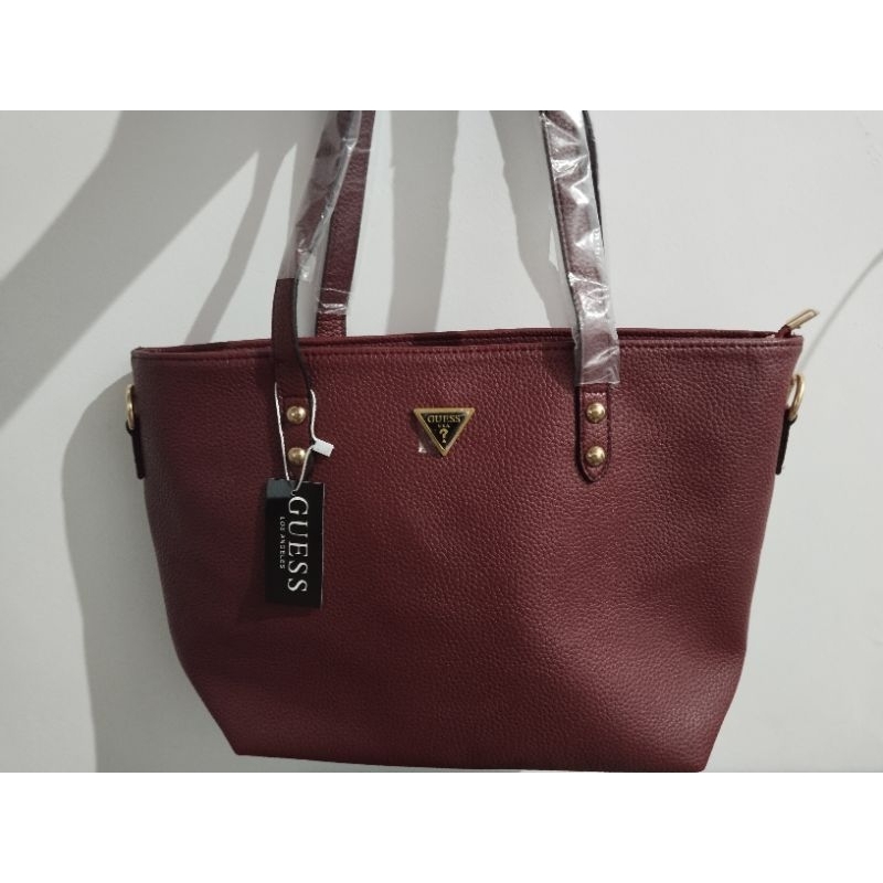 Tas tote Guess Maroon