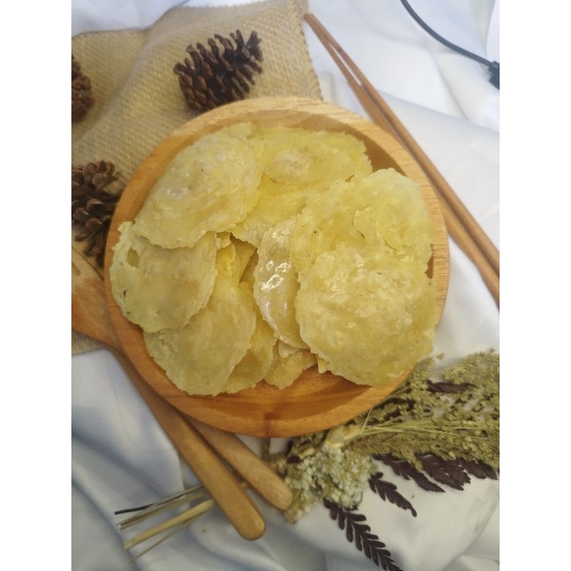 

(500 g )kerupuk emping mlinjo rasa original mentah