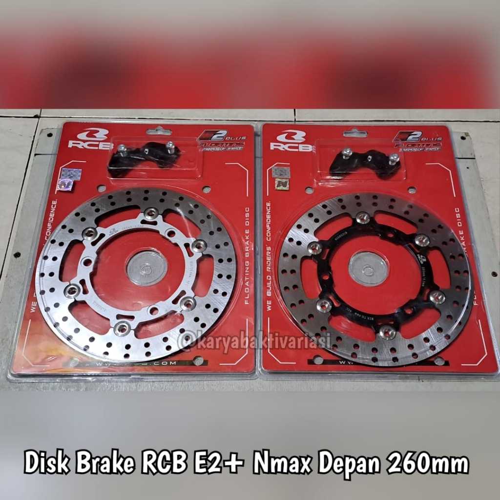 Disk Brake Piringan Cakram Depan RCB E2+ Floating 260 mm Nmax Aerox155
