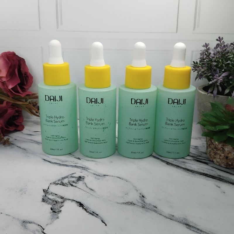 Daiji skincare triple hydro bank serum anti aging calm & smoother skin