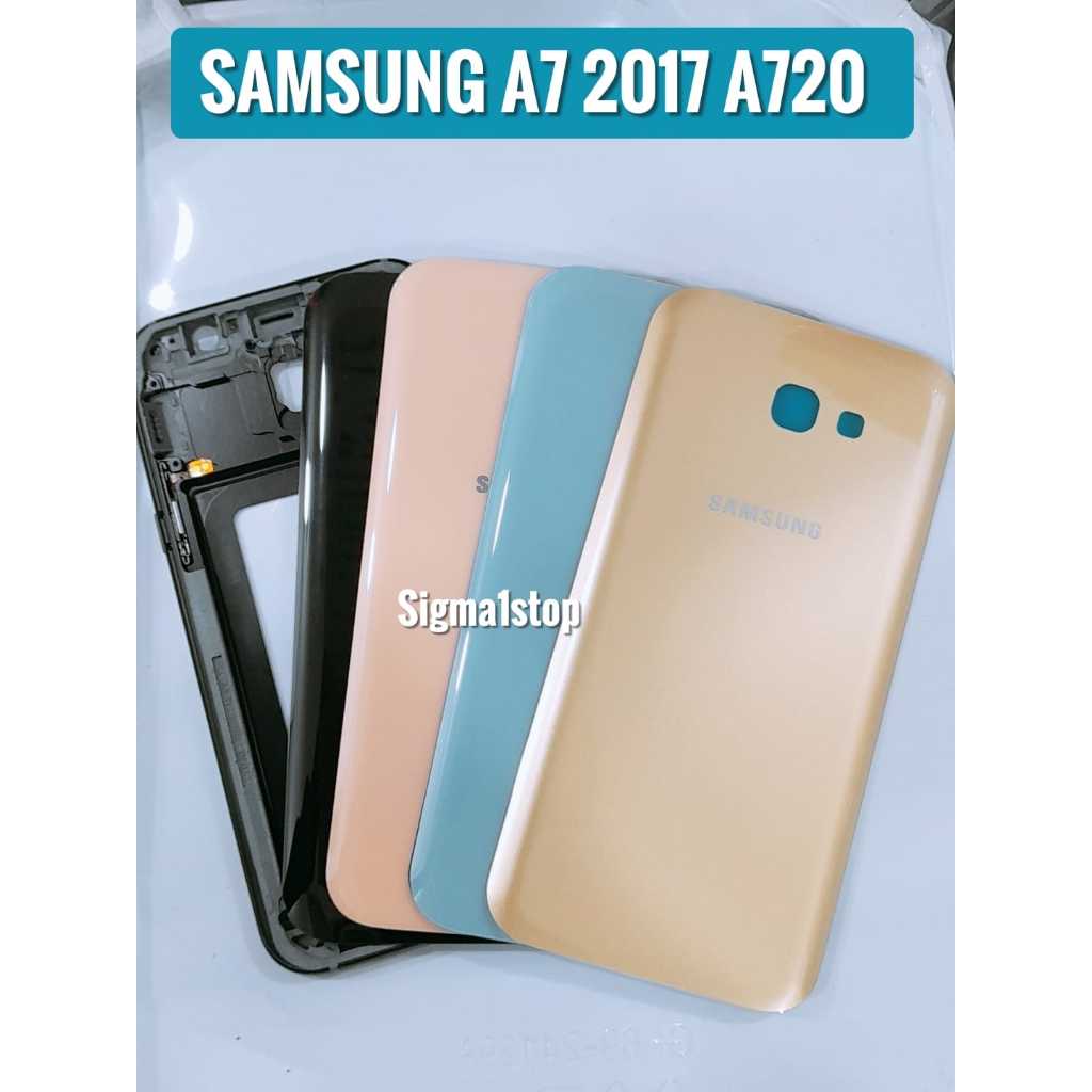 SAMSUNG A7 2017 A720 CASING HOUSING BACK DOOR COVER TUTUP BATERAI KESING BELAKANG CS