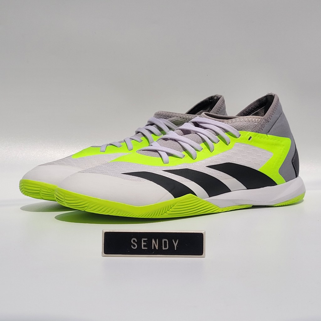 Adidas Predator Accuracy .3 IN GY9990 White Core Black Lucid Lemon Warna Putih Hijau Original 100% O