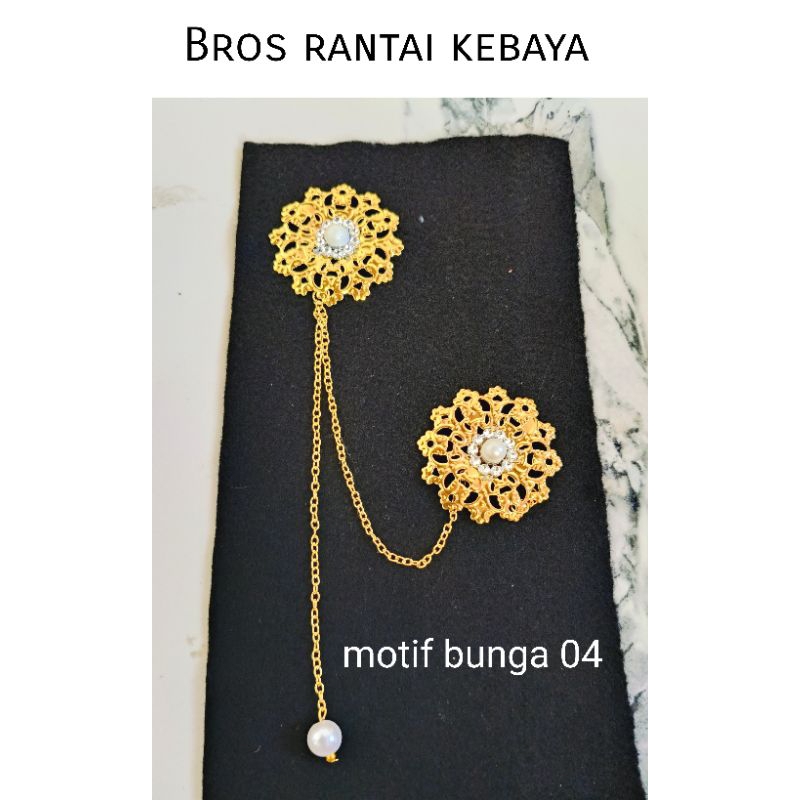 BROS RANTAI KEBAYA BUNGA/BROS KEBAYA MEWAH
