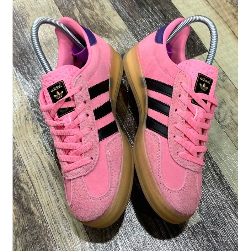 Sepatu adidas samba Gazelle pink black