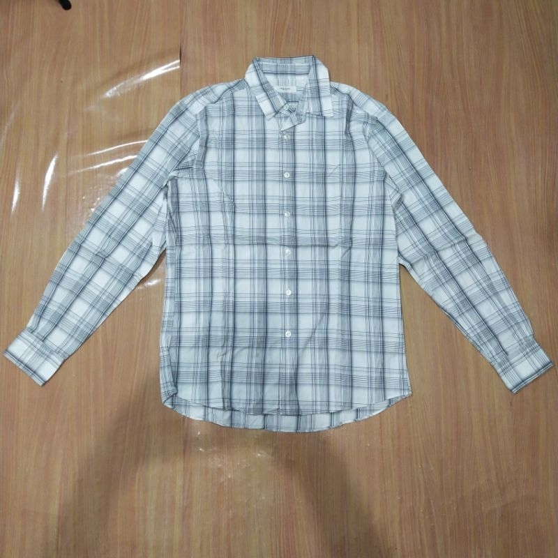 kemeja Tartan United Arrows vintage